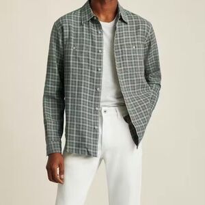 Bonobos Sunset Overshirt Size Large Plaid Cabincore Minimalist